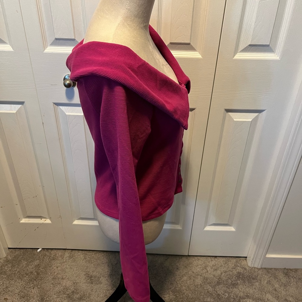 Maeve from Anthropology size M pink top - Picture 11 of 15